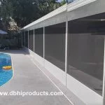 rescreening of pool area