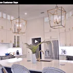 Luxury custom kitchen transformation with white cabinets by db Home Improvements in Treasure Coast FL
